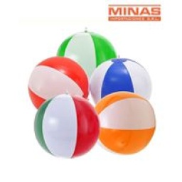 PELOTA INFLABLE DE 40 CM, 6 COLORES.