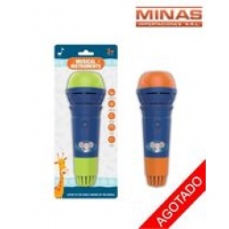 MICROFONO CON ECO X 20 CM.