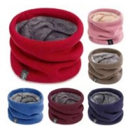 CUELLO LISO FORRADO EN PIEL, 5 COLORES.