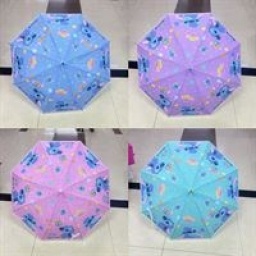 PARAGUA INFANTIL DE 8 VARILLAS X 50 CM, MASCOTA AZUL.