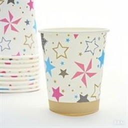 VASOS PARA CUMPLEAOS 10 PCS