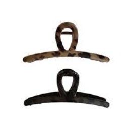 PINZA PARA PELO DOS COLORES 12 CM $35 C/U