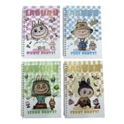 AGENDA MONSTRUITO, A5 CON ESPIRAL, 4 COLORES.