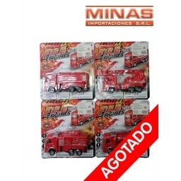 CAMION DE BOMBERO 20 X 23 CM