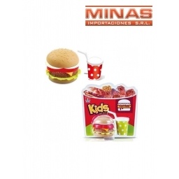 HAMBURGUESA EN CAJA