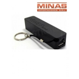 POWER BANK 1200 MAH, SOLO NEGRO.