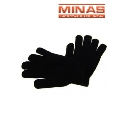GUANTES NEGRO GRUESO $60 C/U