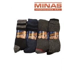 MEDIA HOMBRE RAYADAS Y LISA $40 C/U