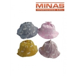 GORRO PARA NIA 4 COLORES