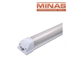 TUBO DE LUZ LED 10W 0.60M ALUMINIO LUZ CALIDA C/SOPOR