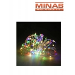 LUZ LUCIERNAGA DE COLOR X 10 M. 220V