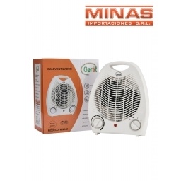 CALOVENTILADOR 1.000/2.000 W,CON INTERRUPTOR DE CAIDA.