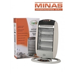 ESTUFA HALOGENA 400/800/1200 W,CON INTERRUPTOR DE CAIDA.