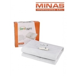 CALIENTA CAMA 1 PLAZA ,60 W ,DOS NIVELES DE TEMP,LAVABLE.