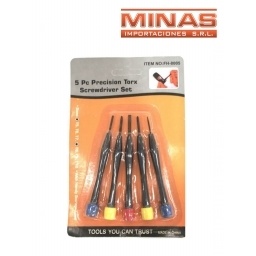 SET DE DESTORNILLADORES 6 PCS