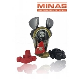 BALDE DE PIRATA PARA PLAYA 27 X 20 CM