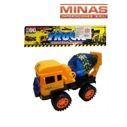 CAMION CON HORMIGONERA X 28 CM.