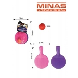 PALETAS DE PING PONG