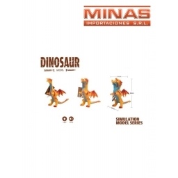 DRAGON AMARILLO C SONIDO 28 X 24 X 14 CM