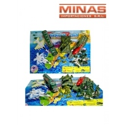 MILITARES EN BOLSA 32 X 22 CM