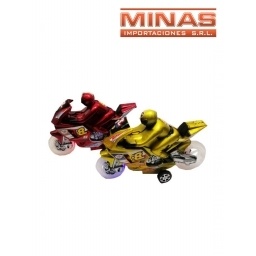 MOTO A FRICCION CON LUZ Y SONIDO