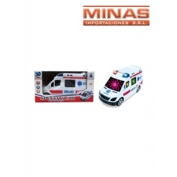 AMBULANCIA CON LUZ Y SONIDO