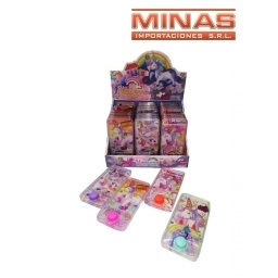 JUEGO DE AGUA PONY  X 24 UND, $75 CU.