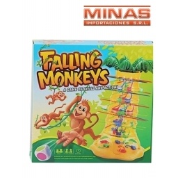 JUEGO DE MESA MONOS LOCOS,PALMERA X 25 CM.