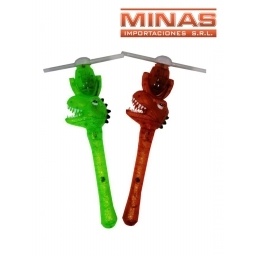 VARITA DINOSAURIO CON LUZ Y SONIDO