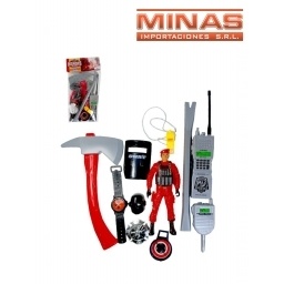 SET DE BOMBEROS 42 X 21 CM