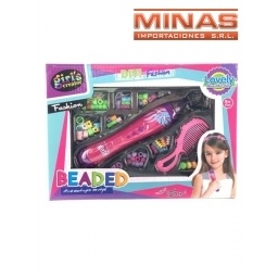 MAQUINA PARA PONER CUENTAS EN EL PELO 32 X 22 CM