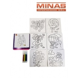 PUZZLE PARA COLOREAR + MARCADORES