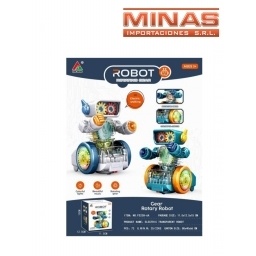 ROBOT CON LUZ Y MUSICA