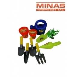 SET DE REGADERA + 11 ACC. PARA JARDINERIA.