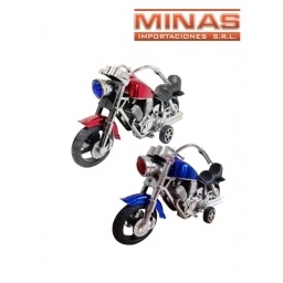 MOTO A FRICCION X 20 CM.