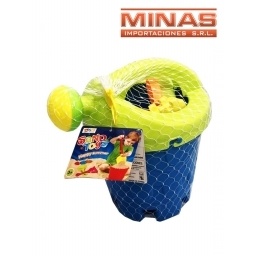 REGADERA DE PLAYA CON MOLDES 26 X 23 CM