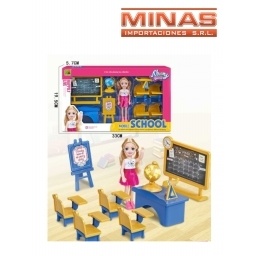 MUECA + SALON DE CLASES CON 9 ACC.