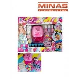 SET DE MANICURA X 7 PCS. + 3 ESMALTES.