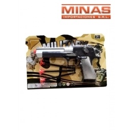 ARMA MILITAR+ 3 DARDOS.