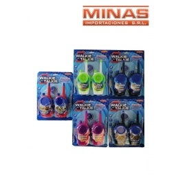 WALKIE TALKIES V. COLORES, 40 MT. DE ALCANCE APROX.
