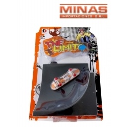 PATINETA DE DEDOS + RAMPA .