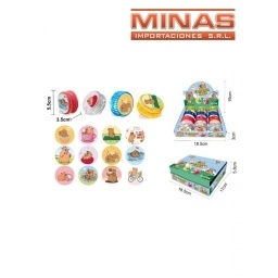 YOYO CAPIBARA X 12 PCS, CON LUZ,EN DISPLAY $ 60 C/U .