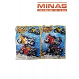 MOTO DE JUGUETE 2 COLORES 27 X 20 CM