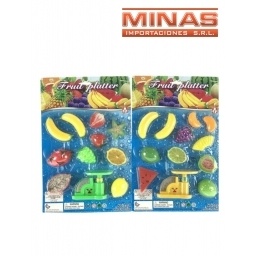 SET DE FRUTAS 45 X 28 CM