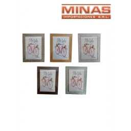 PORTARRETRATO 13 CM X 18 CM,5 COLORES.