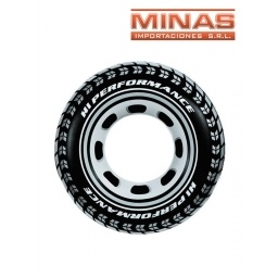 INFLABLE ARO CON FORMA DE RUEDA 90CM