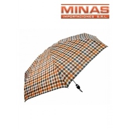 PARAGUAS A CUADRILLE, AUTOMATICO, CORTO.