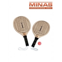 PALETA DE PLAYA CON PELOTA