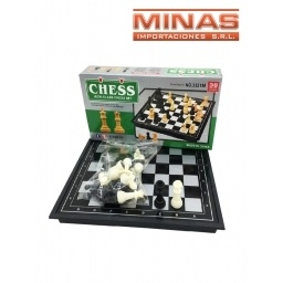 AJEDREZ 25 CM X 25 CM X 32 PCS.