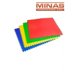 ALFOMBRA GOMA EVA 4 PCS, 60 CM X 60 CM.